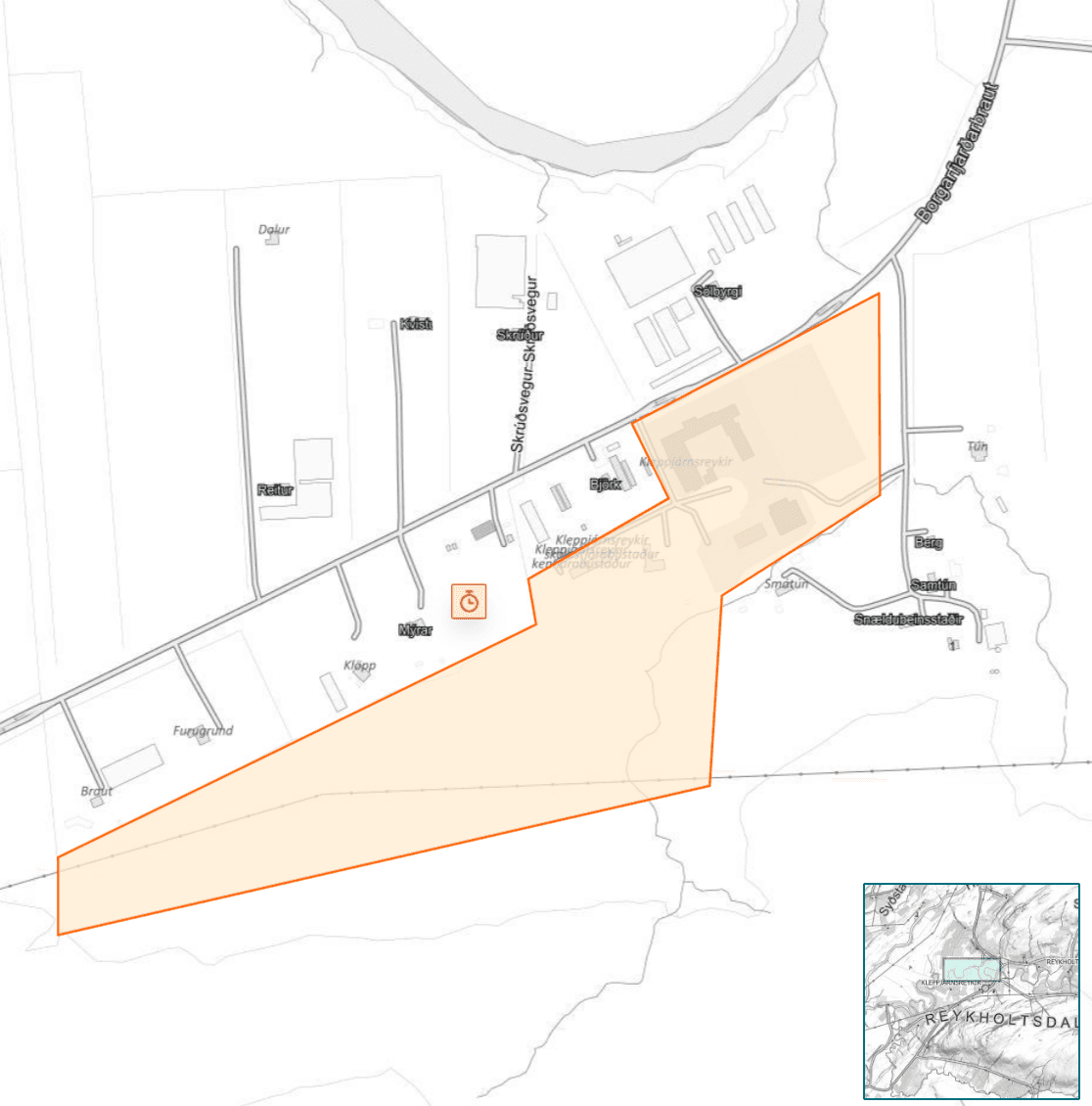 Kleppjárnsreykir skólasvæði – nýtt deiliskipulag